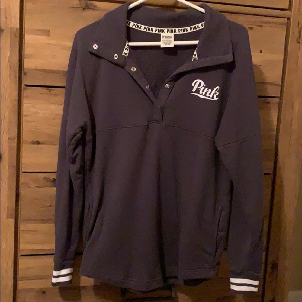 navy VS sweatshirt
